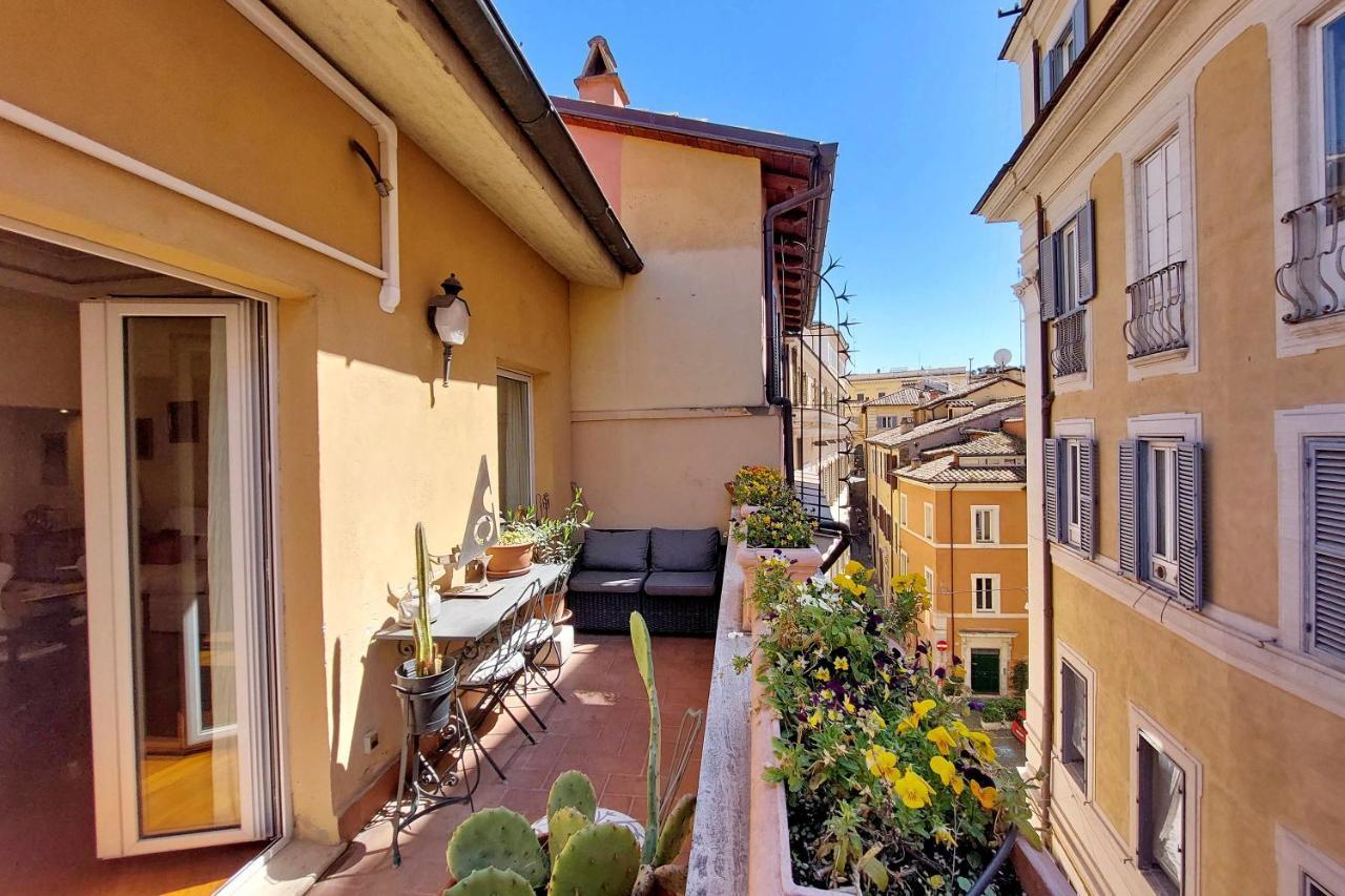 4Bnb - Luxury Trevi Apartment W Terrace Rom Eksteriør billede