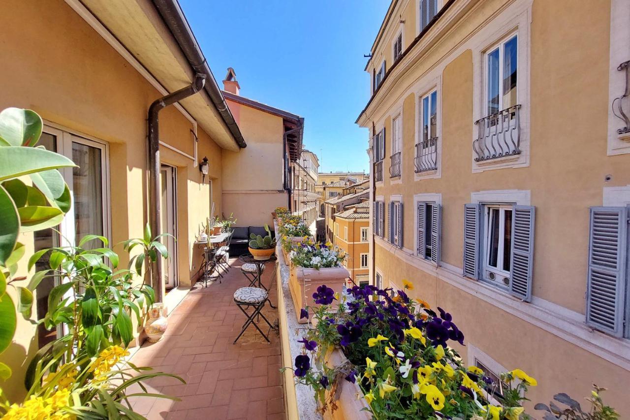 4Bnb - Luxury Trevi Apartment W Terrace Rom Eksteriør billede