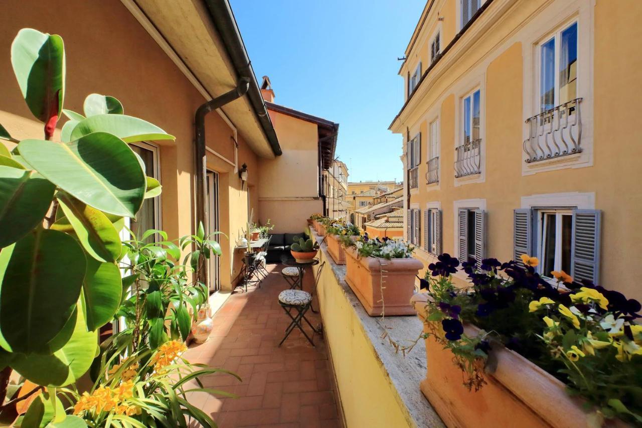4Bnb - Luxury Trevi Apartment W Terrace Rom Eksteriør billede