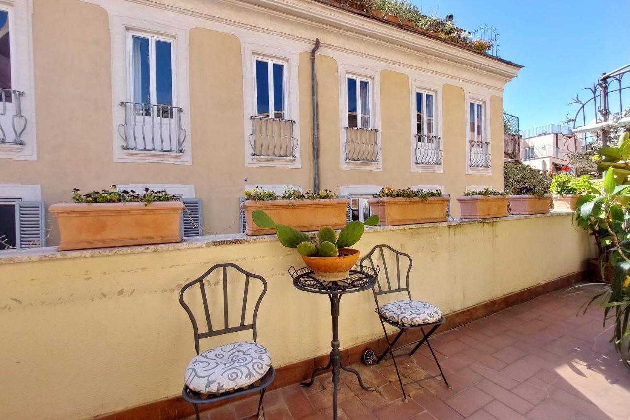 4Bnb - Luxury Trevi Apartment W Terrace Rom Eksteriør billede
