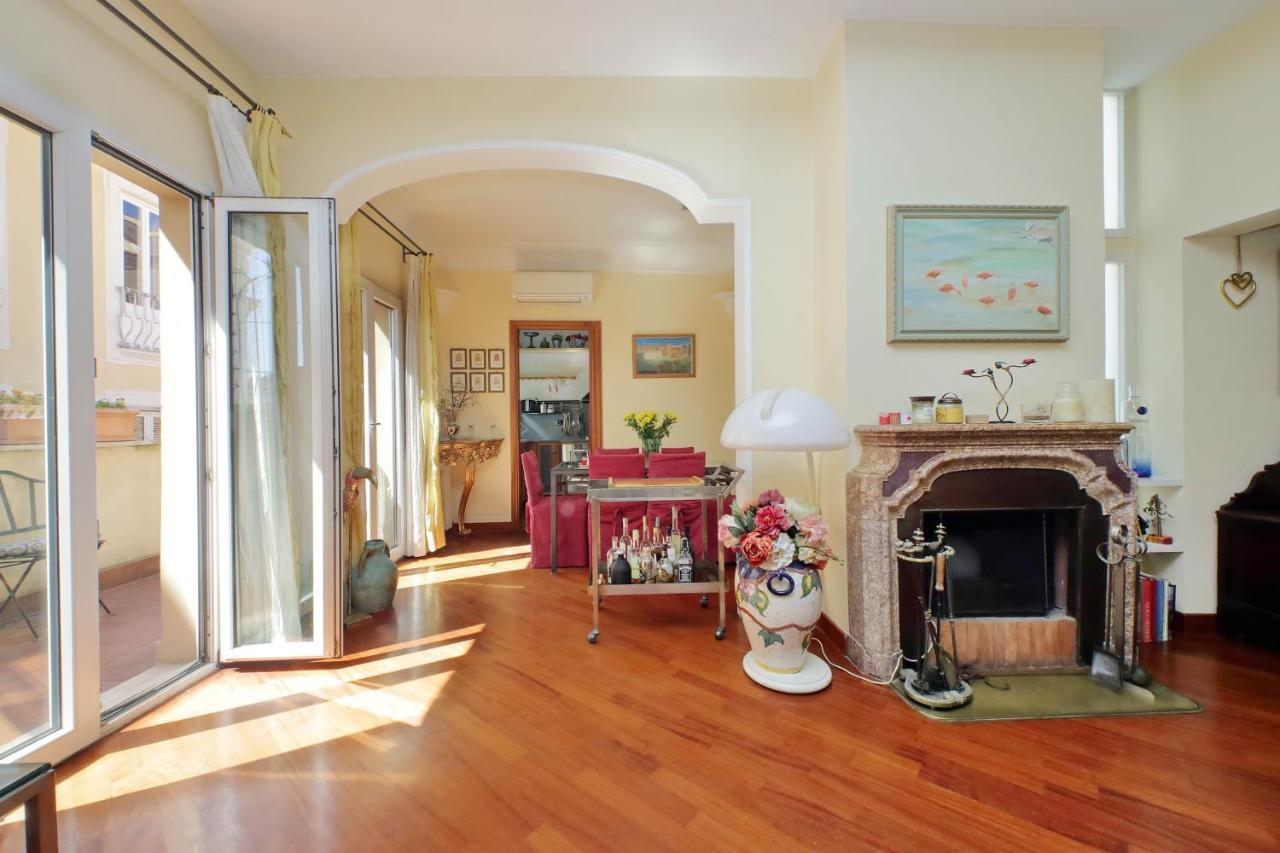 4Bnb - Luxury Trevi Apartment W Terrace Rom Eksteriør billede
