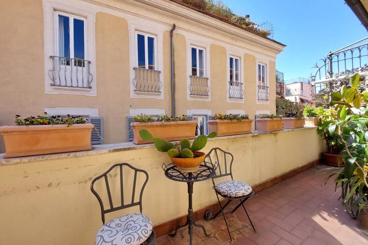 4Bnb - Luxury Trevi Apartment W Terrace Rom Eksteriør billede